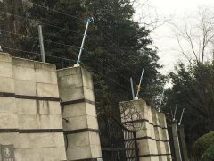 育才竹岛小区电子围栏示例图